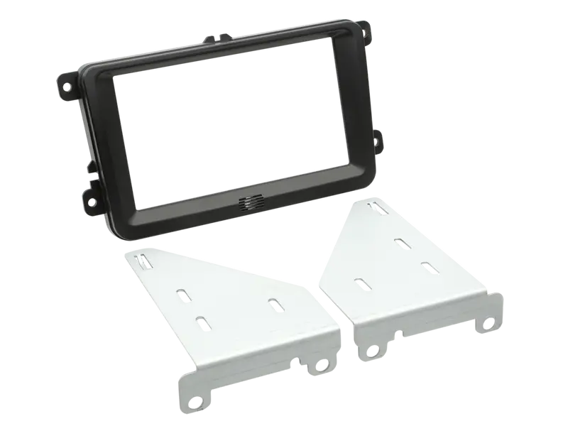 ACV 2-DIN Asennuspaneeli Seat / Skoda / VW black 100803 381320-30-1