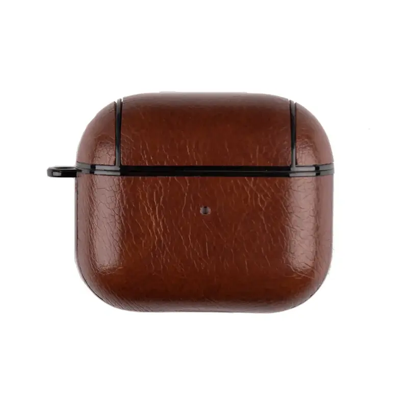 AirPods 3 Suojakuori Nahka - Ruskea