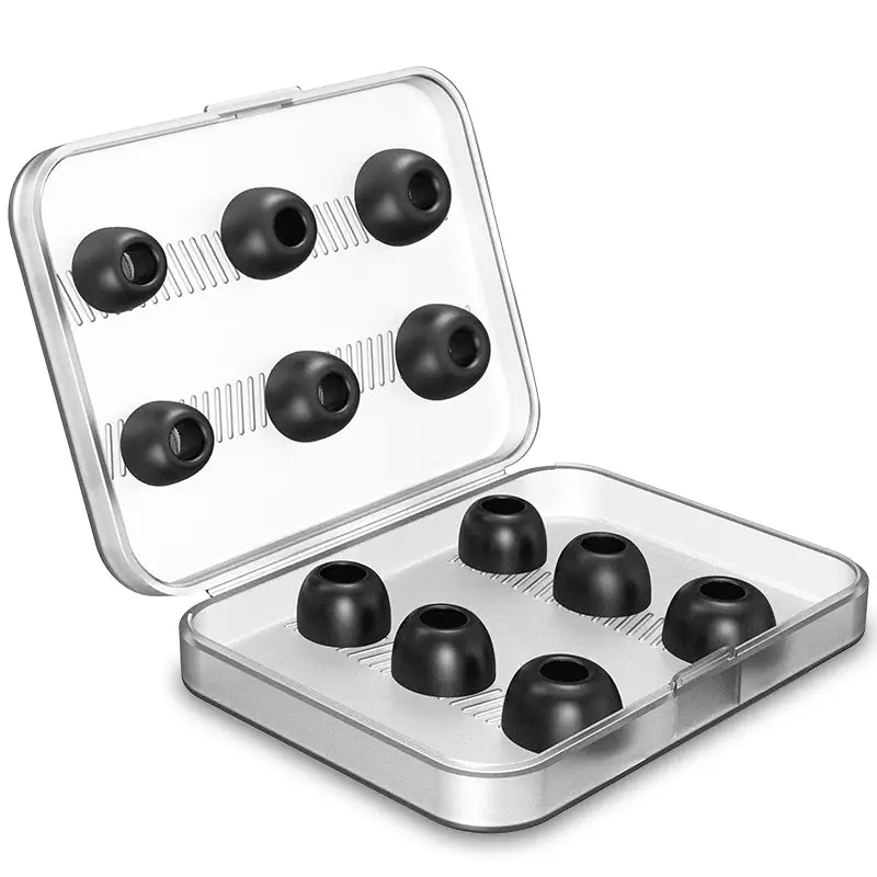 AirPods Pro Silikonitulpat - Musta