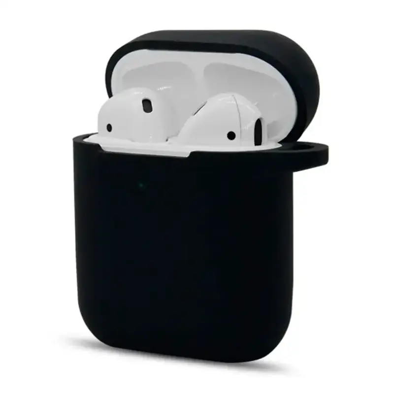 AirPods silikonikotelo – Musta