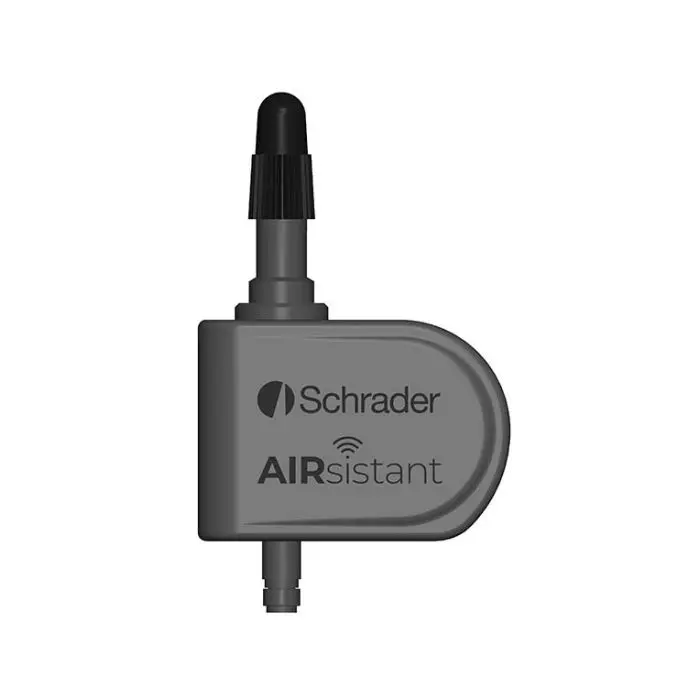 AIRsistant Digital Tire Pressure Gauge, 2 Sensors for Presta Valve, Black