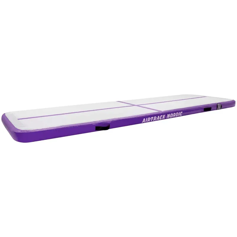 AirTrack Nordic Home Inflatable Gymnastics Track 3x1x0.1m, Purple