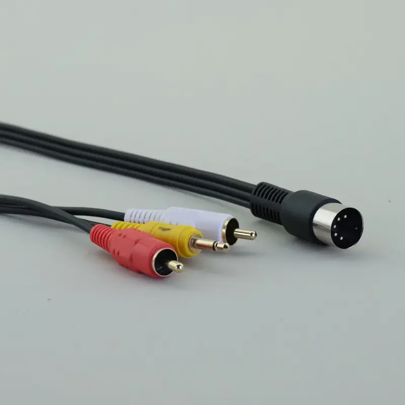 Almando DIN / 2 x RCA + 3.5 mm Trigger – Premium-luokan adapteri B&O-yhteensopivuudella