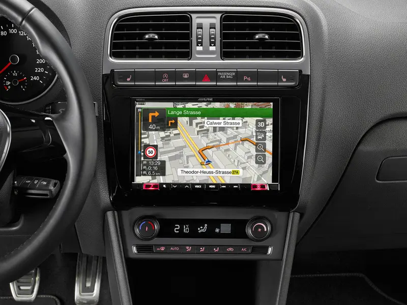 Alpine KIT-X802POLO asennussarja – VW Polo 5 / GTI (6C) 2014→, Alpine X802D-U/X803D-U