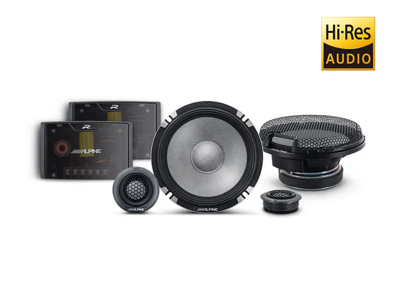 Alpine R2-S652 6.5" Erillissarja Professional Hi-Res