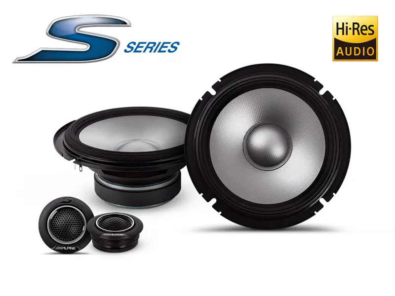 Alpine S2-S65C 6.5" Erillissarja Hi-Res