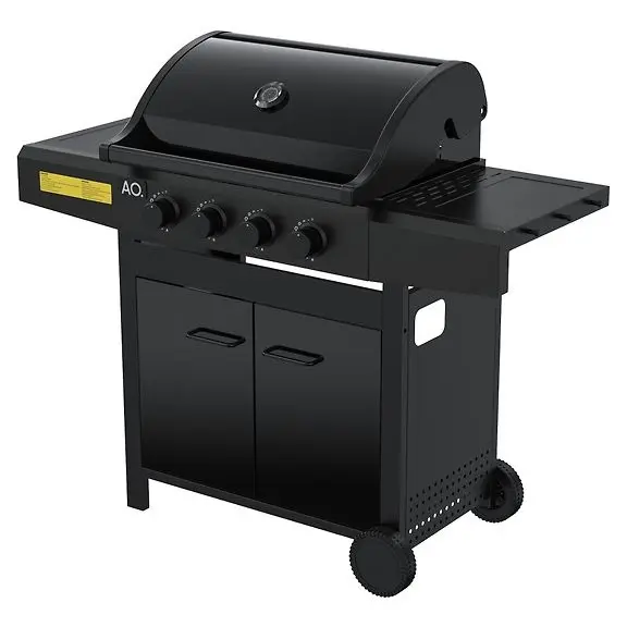 Anton Oliver Black BX-4 Gas Grill