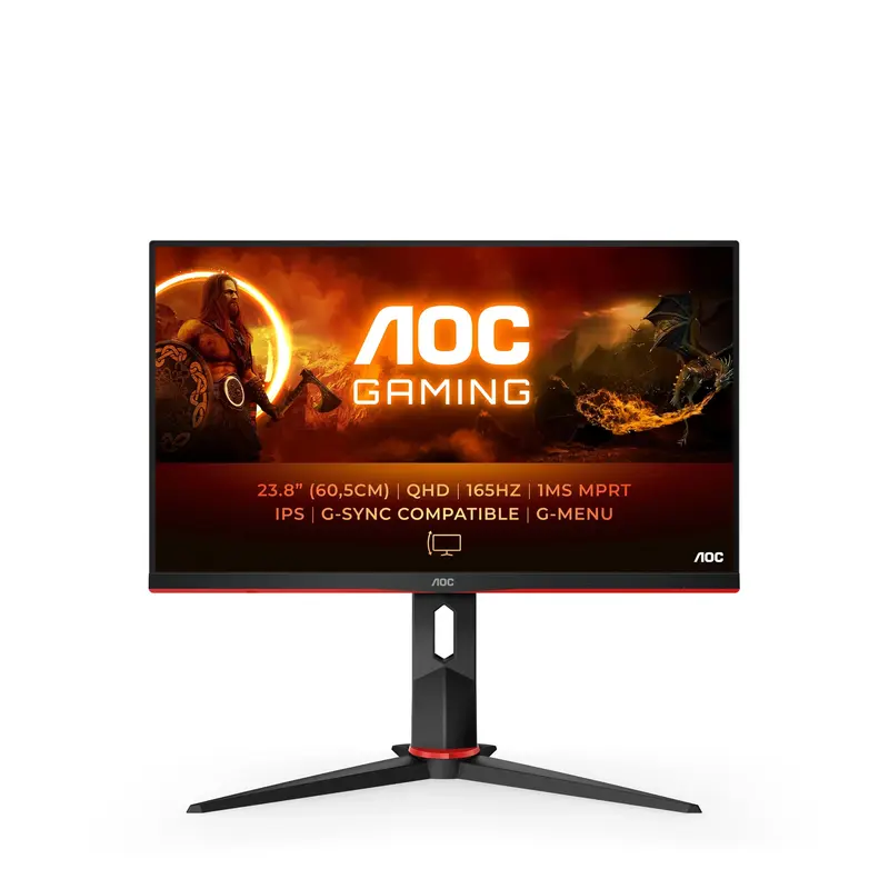 AOC 24" G2 Q24G2A/BK QHD, IPS Gaming Monitor