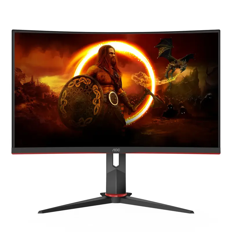 AOC 27" Curved Gaming Monitor CQ27G2S/BK  QHD, VA