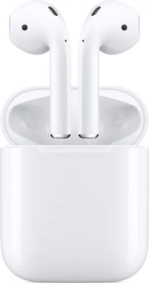 Apple AirPods (2nd Generation) In-Ear Headphones with Lightning Charging Case