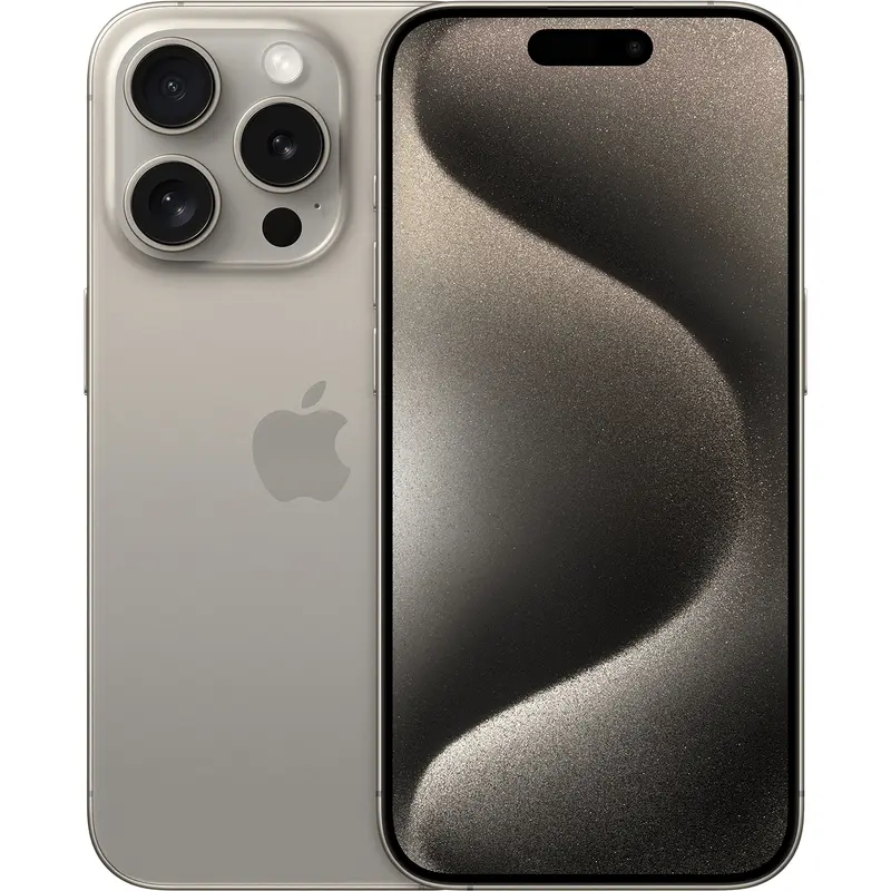 Apple iPhone 15 Pro 512GB Phone, Natural Titanium