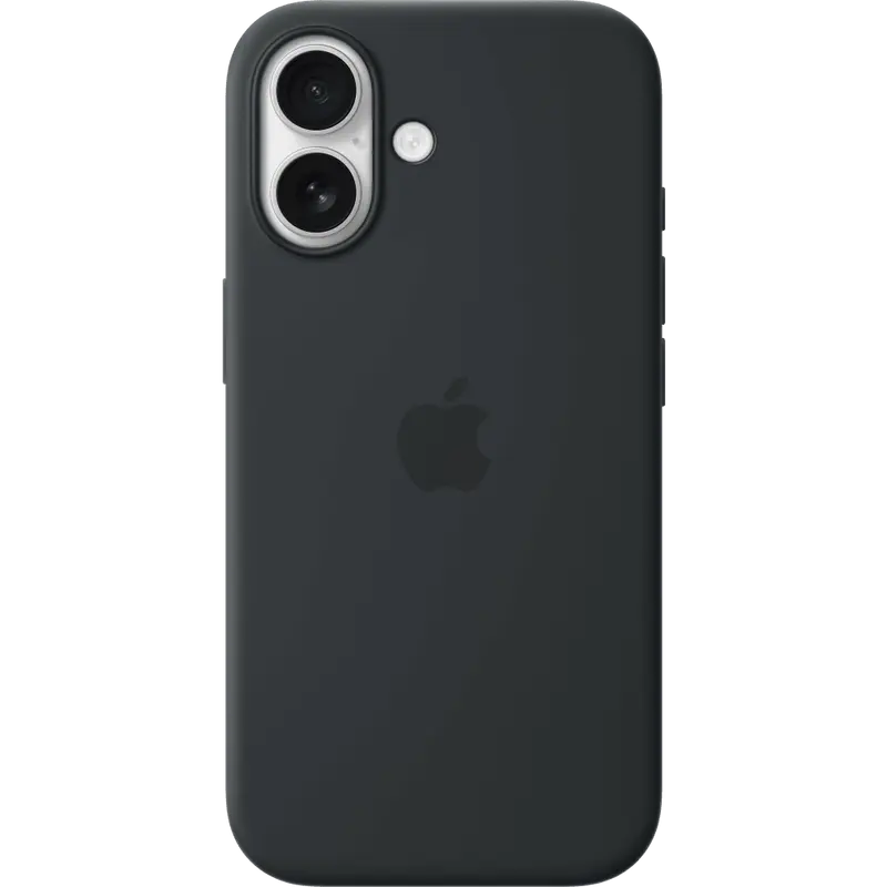 Apple Silicone Case MagSafe for iPhone 17, Black