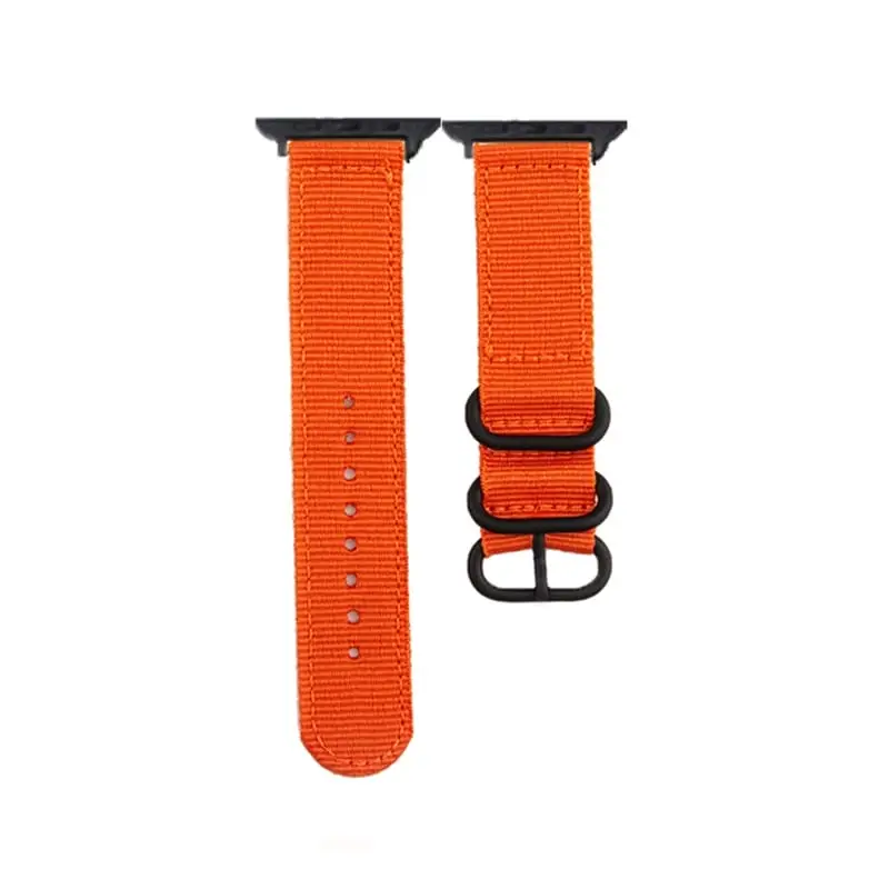 Apple Watch 38 / 40 / 41 mm Nato-ranneke - Oranssi