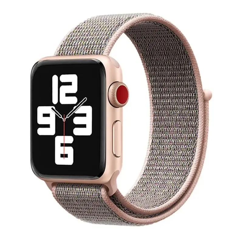 Apple Watch 38 / 40 / 41 mm Nylon ranneke - Roosakulta