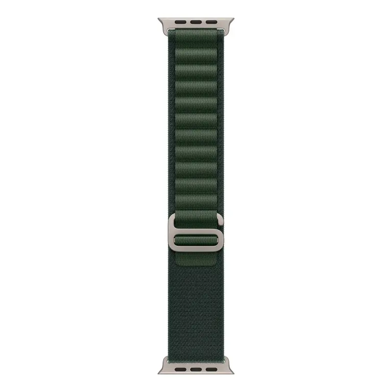 Apple Watch 49mm Alpine Loop, Dark Green, Small