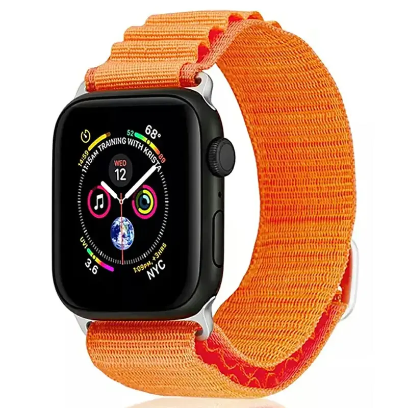 Apple Watch Oranssi Alpine ranneke 38/40/41 mm