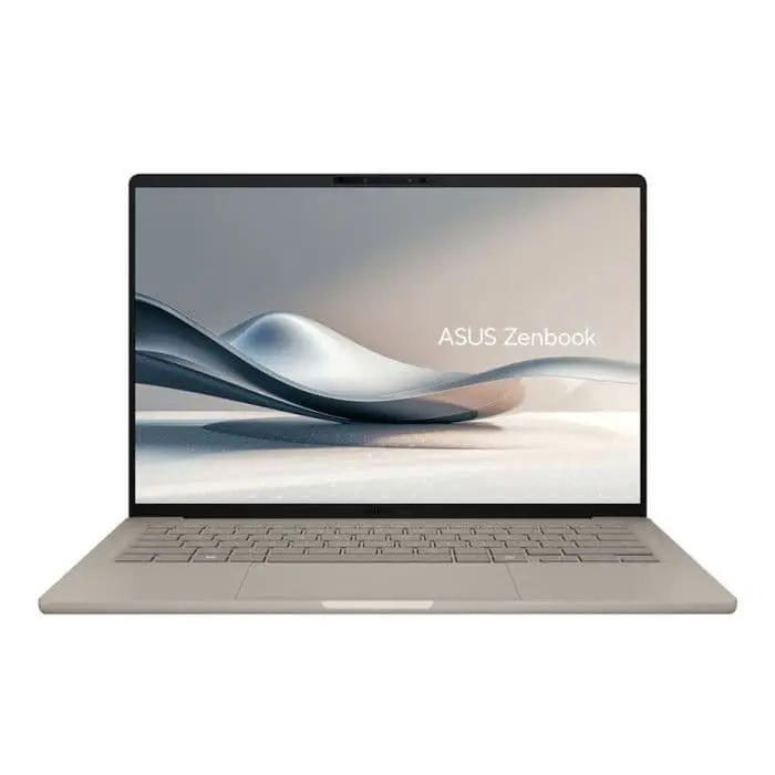 ASUS Zenbook UX3407QA 14" Laptop with Qualcomm Snapdragon X, 16 GB RAM, 512 GB SSD, AZERTY,Beige