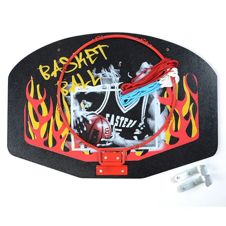 Basketball hoop with net Kimet Flame, 32 cm, 40 cm x 60 cm