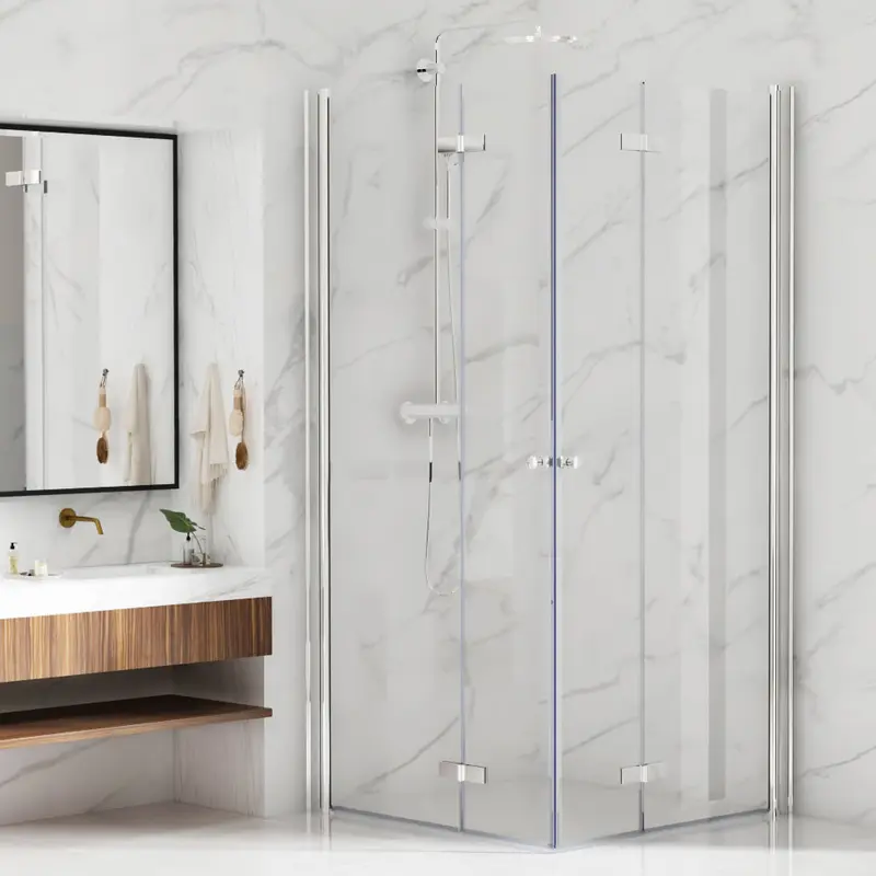 Bathlife Vikbar Folding Shower Enclosure 800 x 800 mm