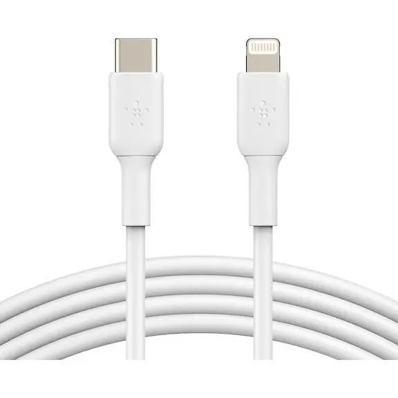 Belkin BOOST CHARGE™ Lightning - USB-C Cable, 1m, White