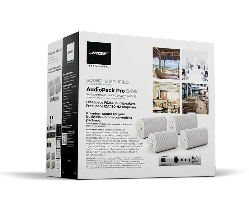 Bose Professional AudioPack Pro S4
