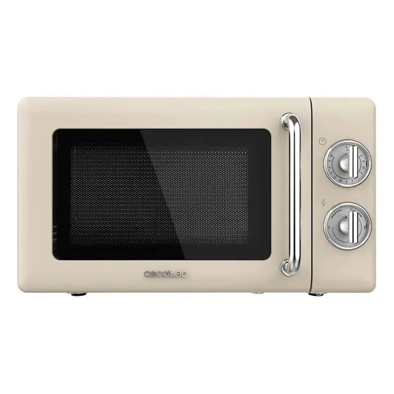Cecotec ProClean 3010 Retro 700W Microwave, Beige