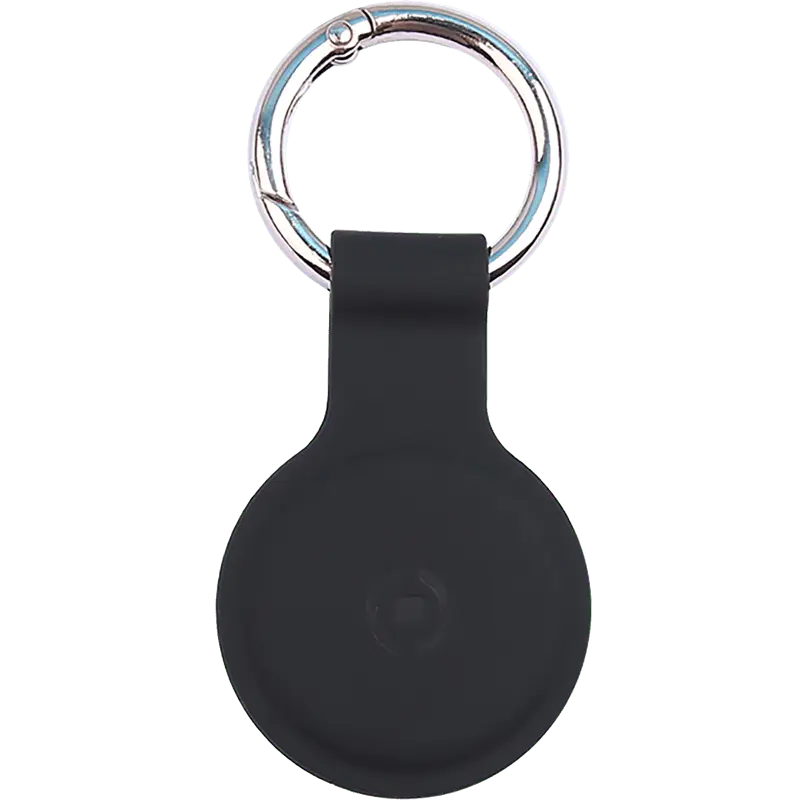 Celly Silicone AirTag Case, Black