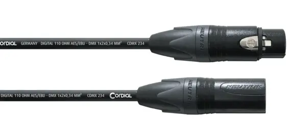 Cordial Peak CPD FM AES/EBU/DMX kaapeli
