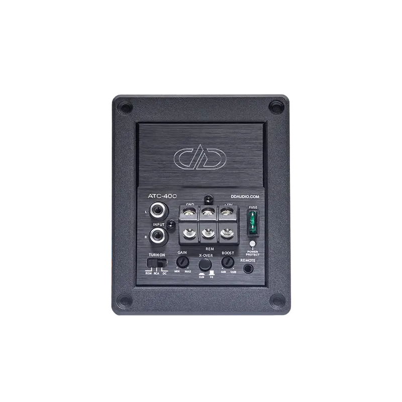 DD Audio ATC-400 terminaalivahvistin - 1-kanavainen, 325W RMS @ 1Ω, 8–16V