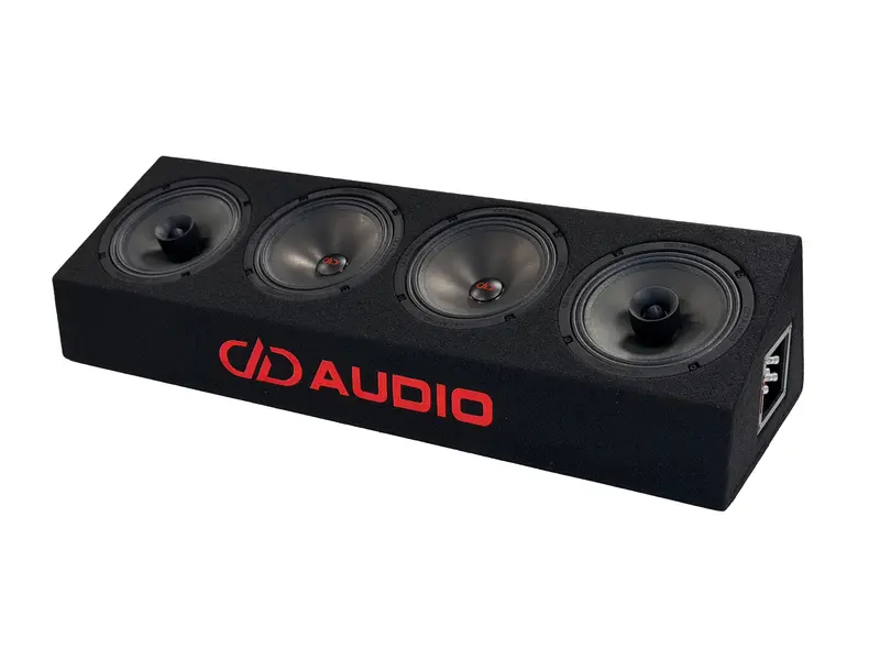 DD Audio LE-VO-MX208.4 SPL-valmiskotelo - 4x 8", 600W RMS, suljettu