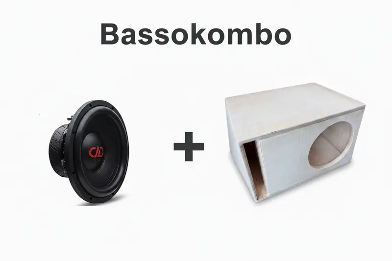 DD Audio SL712-D2 + PBL12R Refleksikotelo koivuvanerista - 12" bassokombo, 1000W RMS