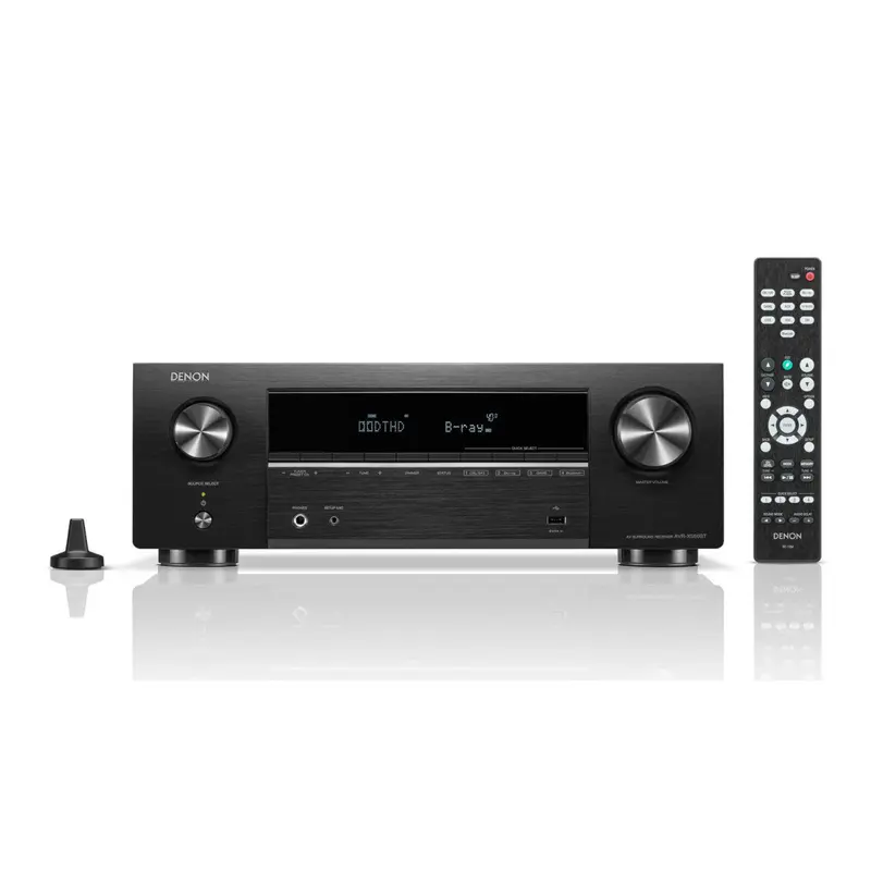 Denon AVR-X580BT AV-viritinvahvistin - 5.2, 8K, 70 W/kanava, Bluetooth