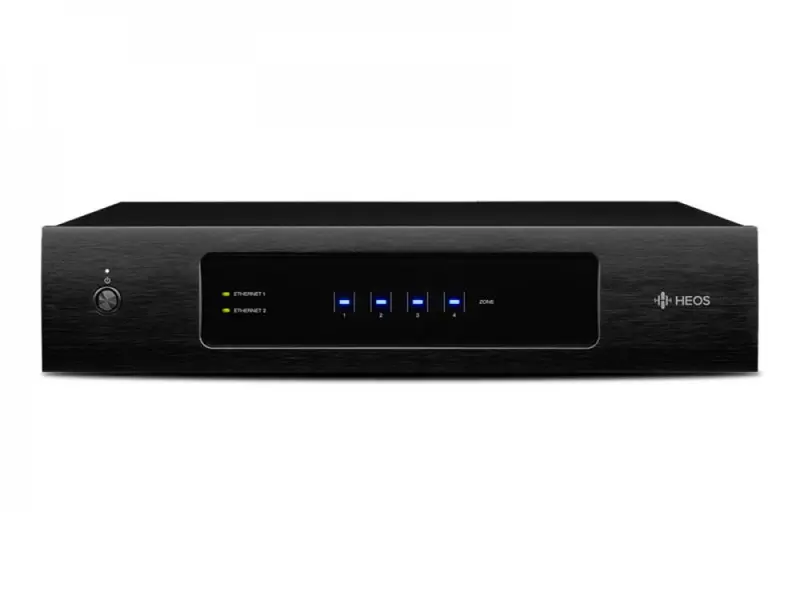 Denon HEOS Drive HS2 monihuonevahvistin - 8 × 60 W, 4 vyöhykettä