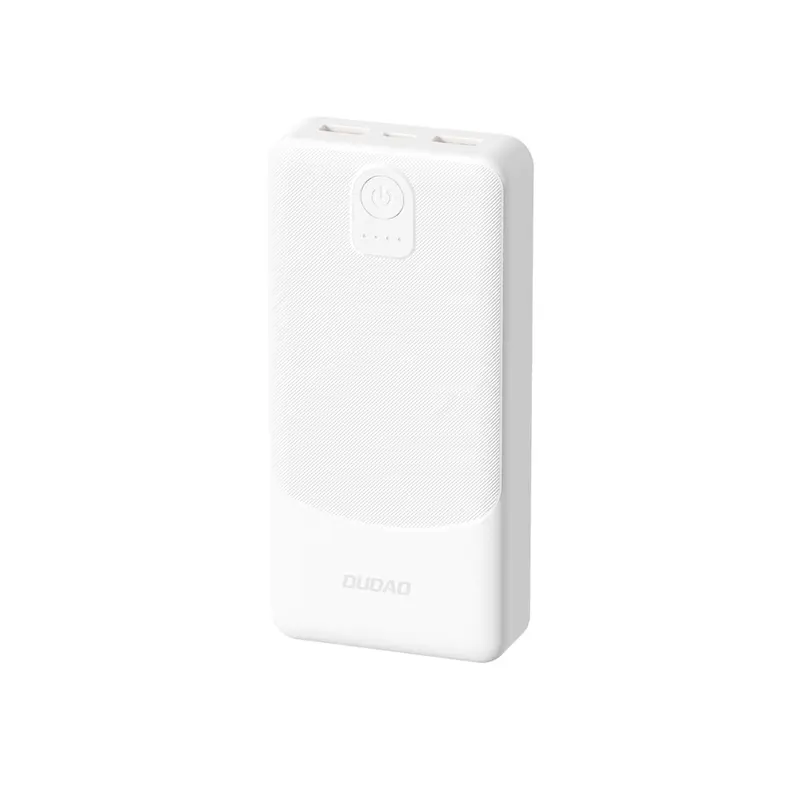 Dudao Powerbank Varavirtalähde 10000mAh - Valkoinen