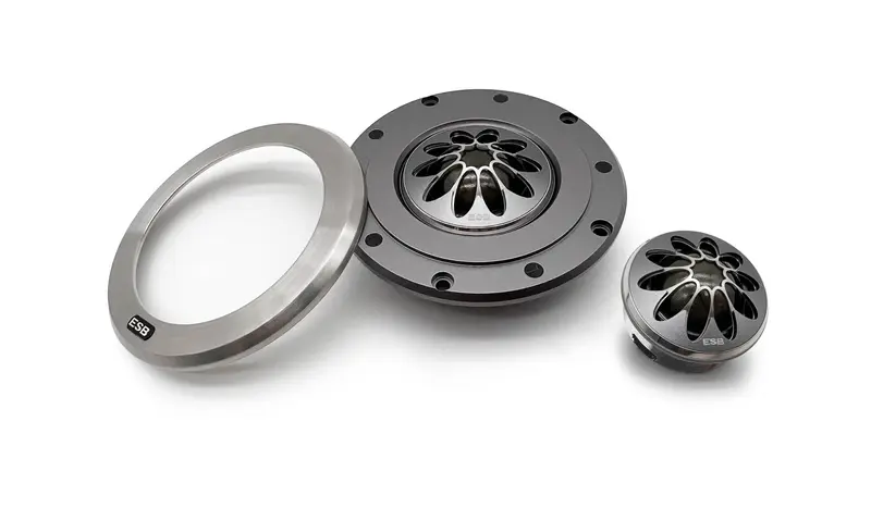 ESB Audio 9.1T-28 CNC Asennuskaulus 28mm Ruostumaton Teräs (pari)