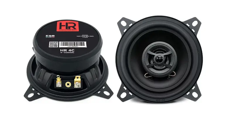 ESB Audio HR 4C koaksiaali - 4", 45W RMS, 4Ω, 80Hz–18kHz