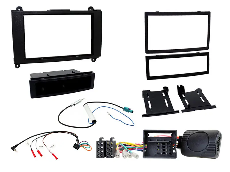 FOUR 4-CTKMB18 Mercedes Sprinter W906 1/2-DIN asennussarja – W906 2007–2018, Audio 10/15/20