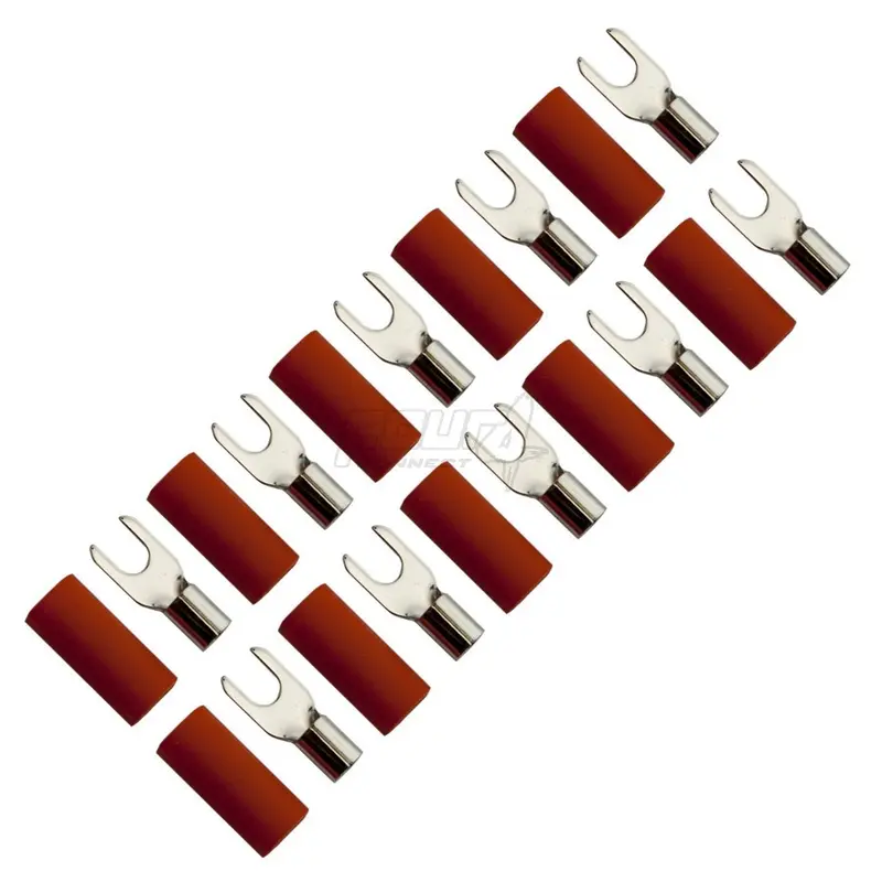 FOUR Connect 4-690825 M4 haarukkaliitin 6mm², 10 kpl punainen