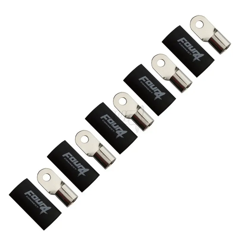 FOUR Connect 4-690955 M6 rengasliitin 35mm2, 5x musta