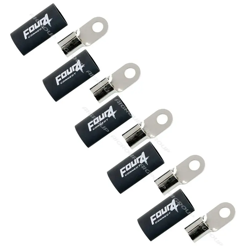 FOUR Connect 4-690963 M8 rengasliitin 35mm2, 5x musta