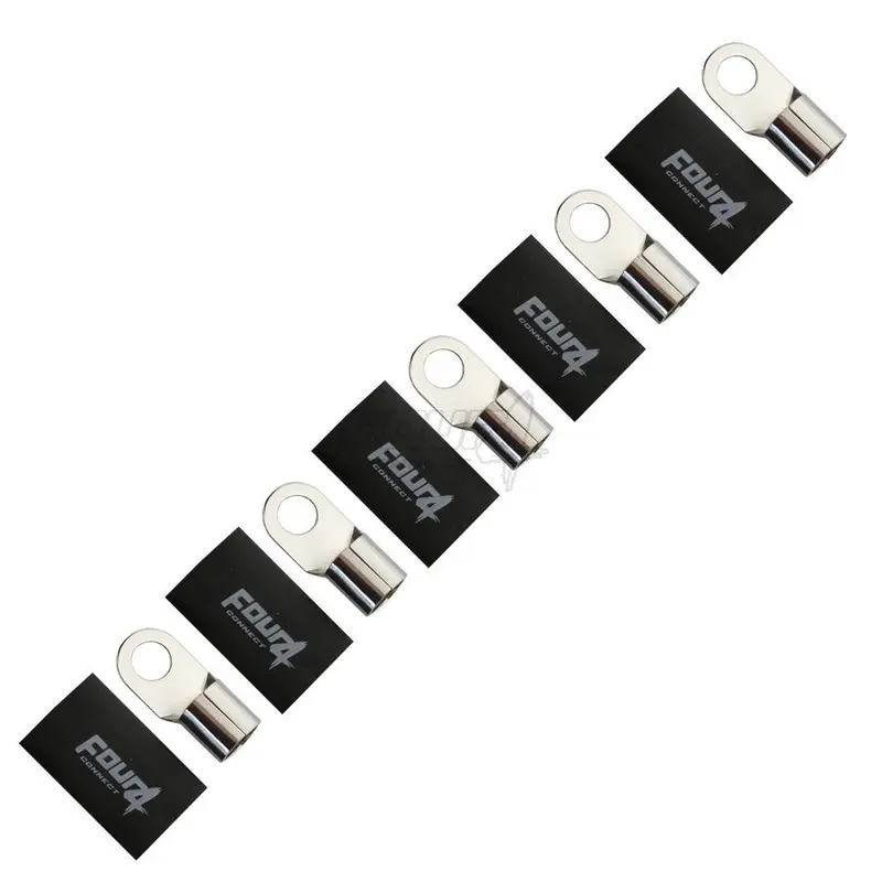 FOUR Connect 4-690977 M12 rengasliitin 70-100mm2, 5x musta