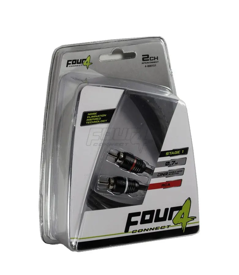 FOUR Connect 4-800151 STAGE1 RCA-kaapeli 0,75 m