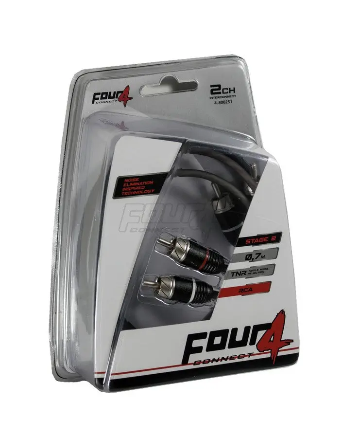 FOUR Connect 4-800251 STAGE2 RCA-kaapeli 0.75m