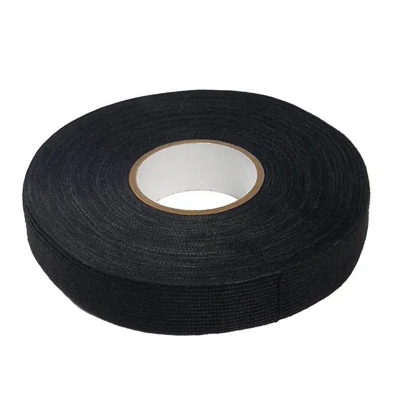 FOUR Connect 4-FLPET fleeceteippi 19mm × 25m – musta