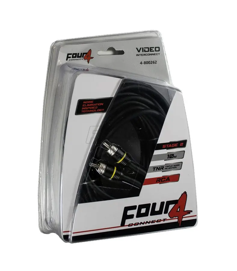 FOUR Connect STAGE2 4-800262 RCA-Video 10.0m