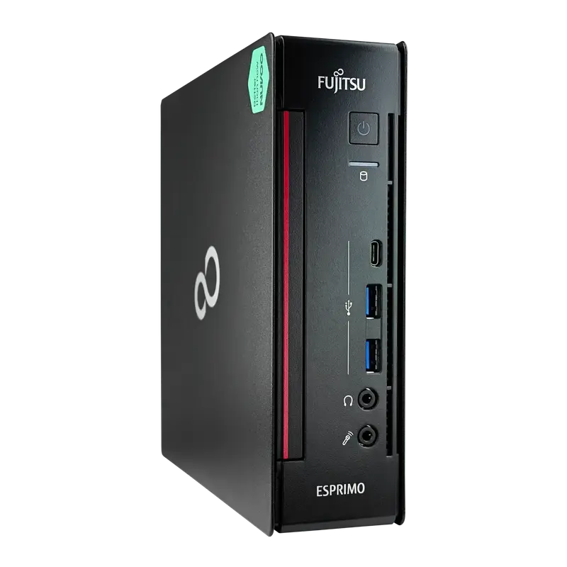Fujitsu Esprimo Q958 | i5-8500T | 8 GB | 256 GB NVMe | Win 11 Pro