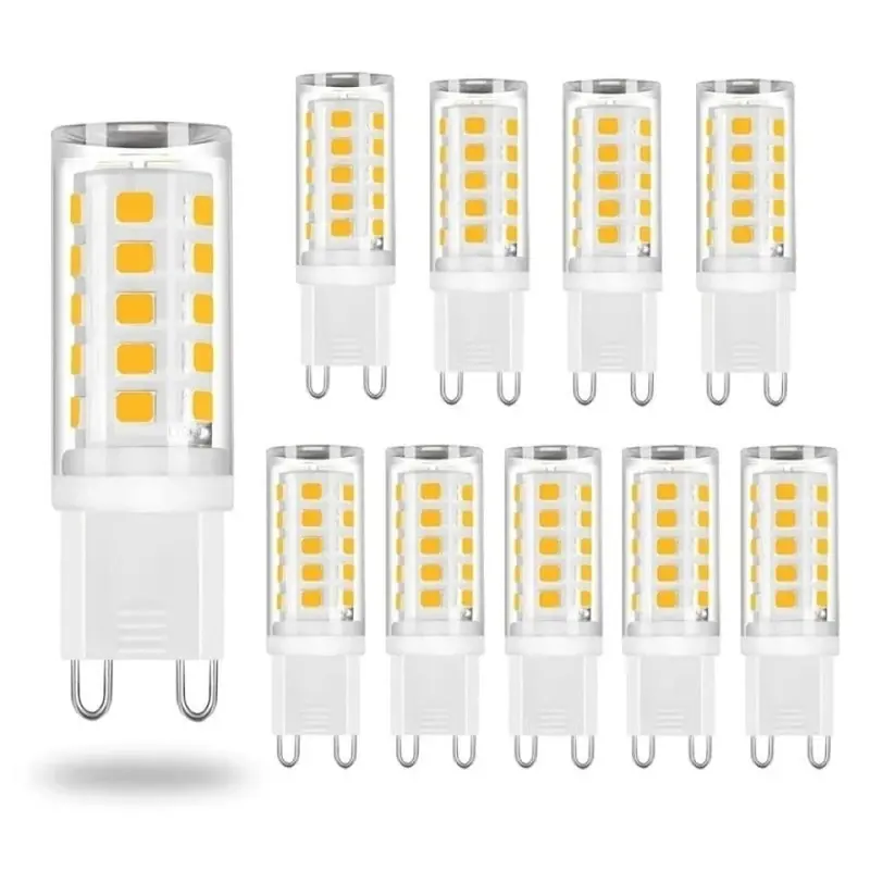 G9 LED 5W Light Bulbs 10 Pack, Warm White