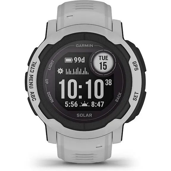 Garmin Instinct 2 Solar GPS Smartwatch, Mist Gray