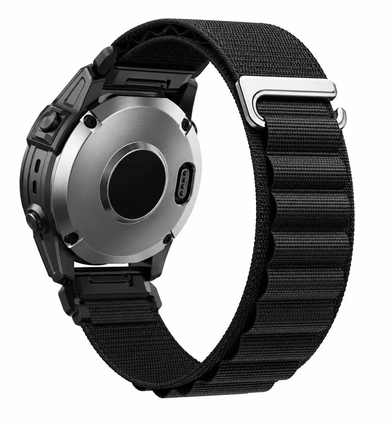 Garmin QuickFit Alpine ranneke 22mm - Musta