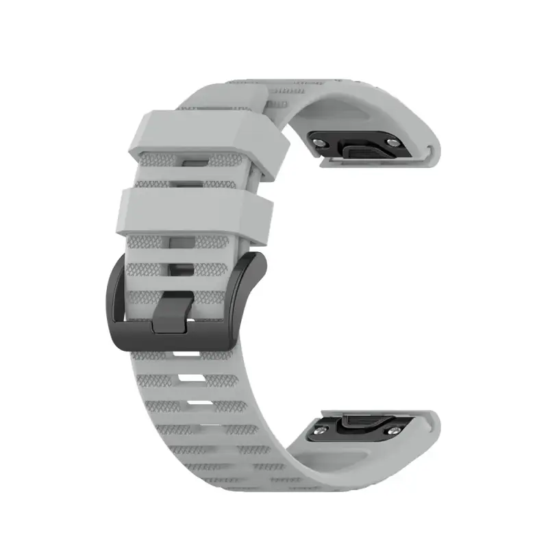 Garmin QuickFit Silikoniranneke 26mm - Harmaa